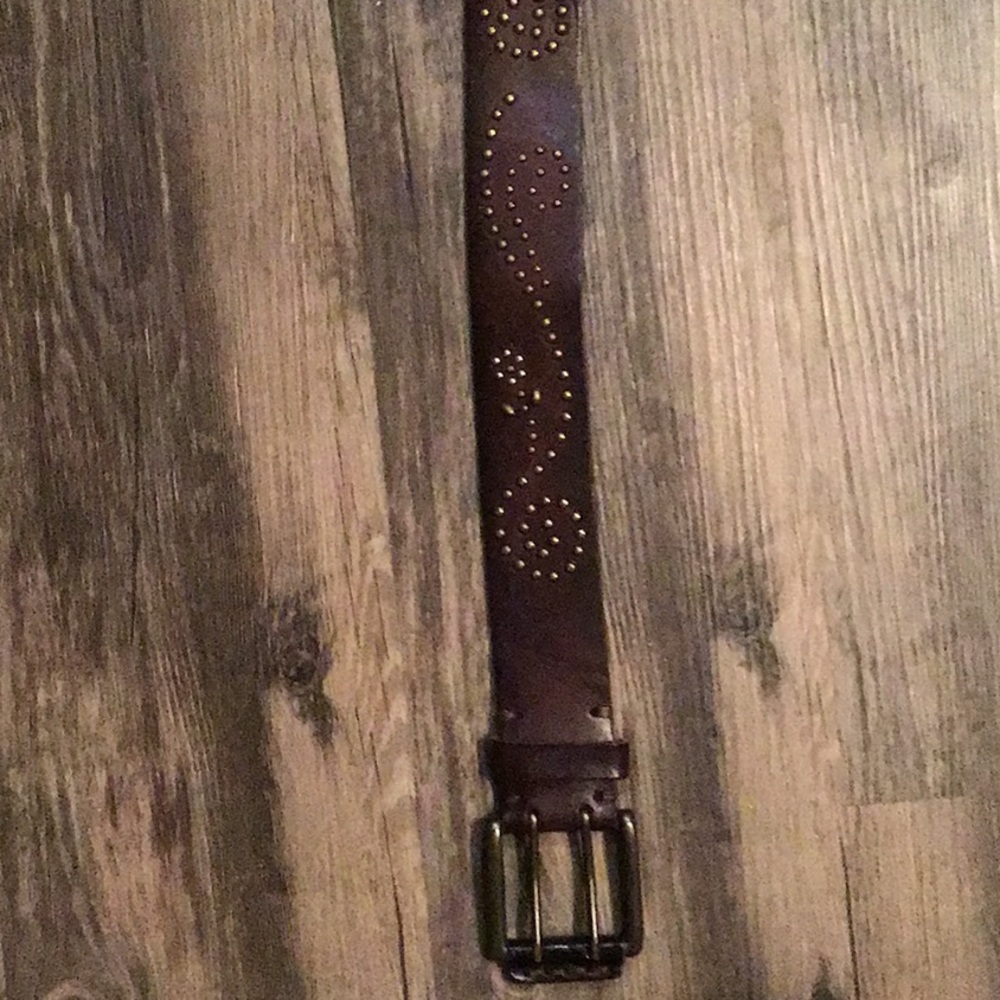 Abercrombie brown leather belt